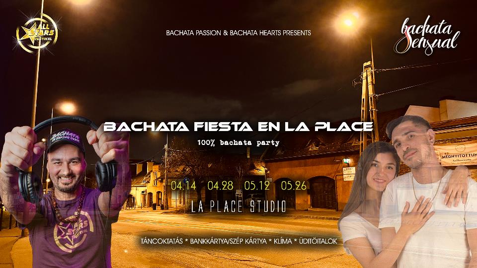 Dance party - bachata, salsa, kizomba / Táncos bulik - bachata, salsa, kizomba
