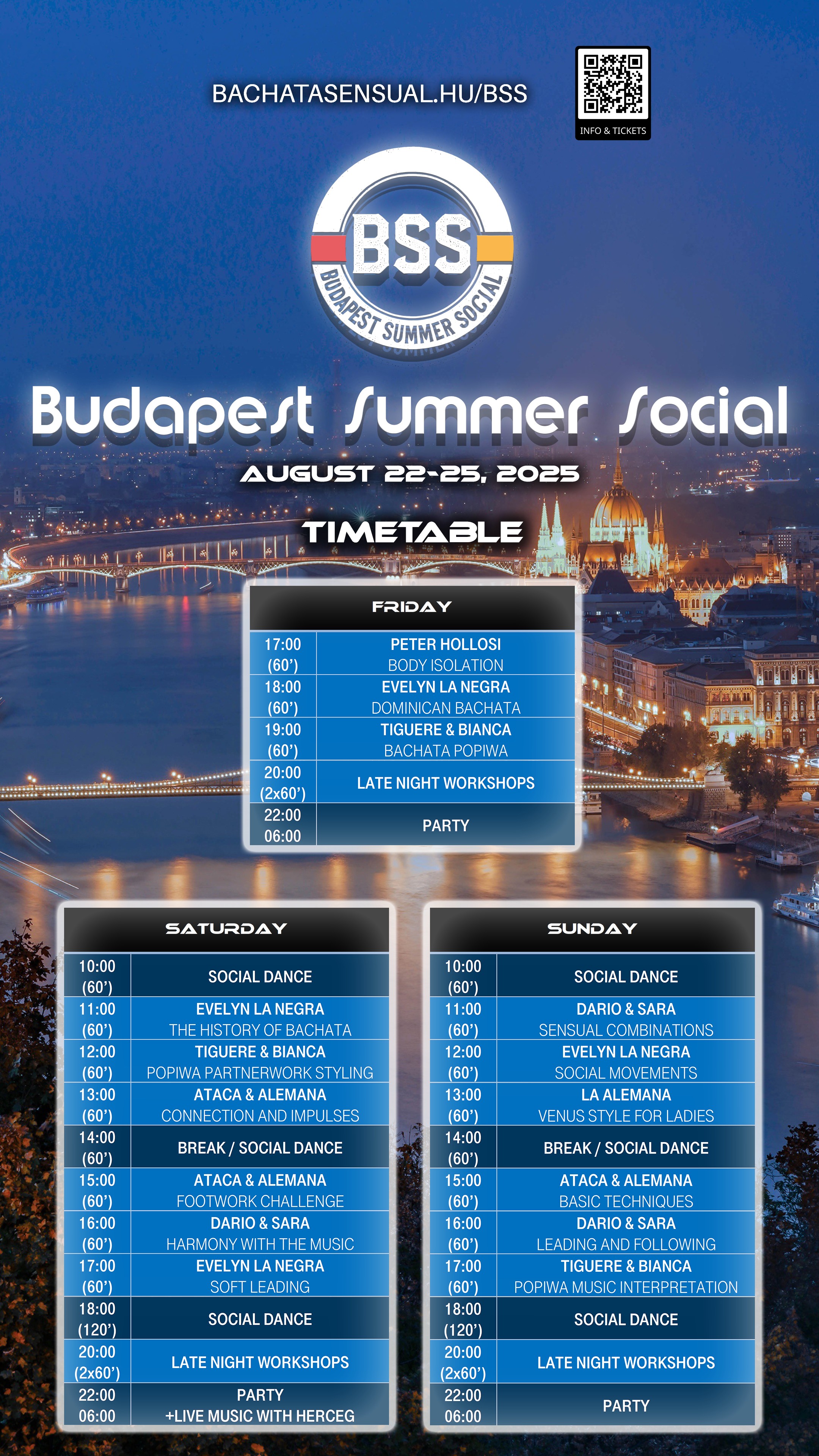 WORKSHOP SCHEDULE (CLICK HERE)